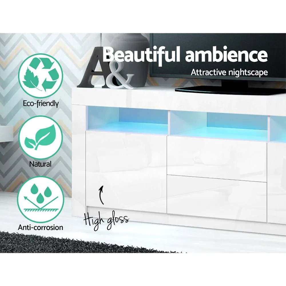160cm White TV Cabinet / Entertainment Unit