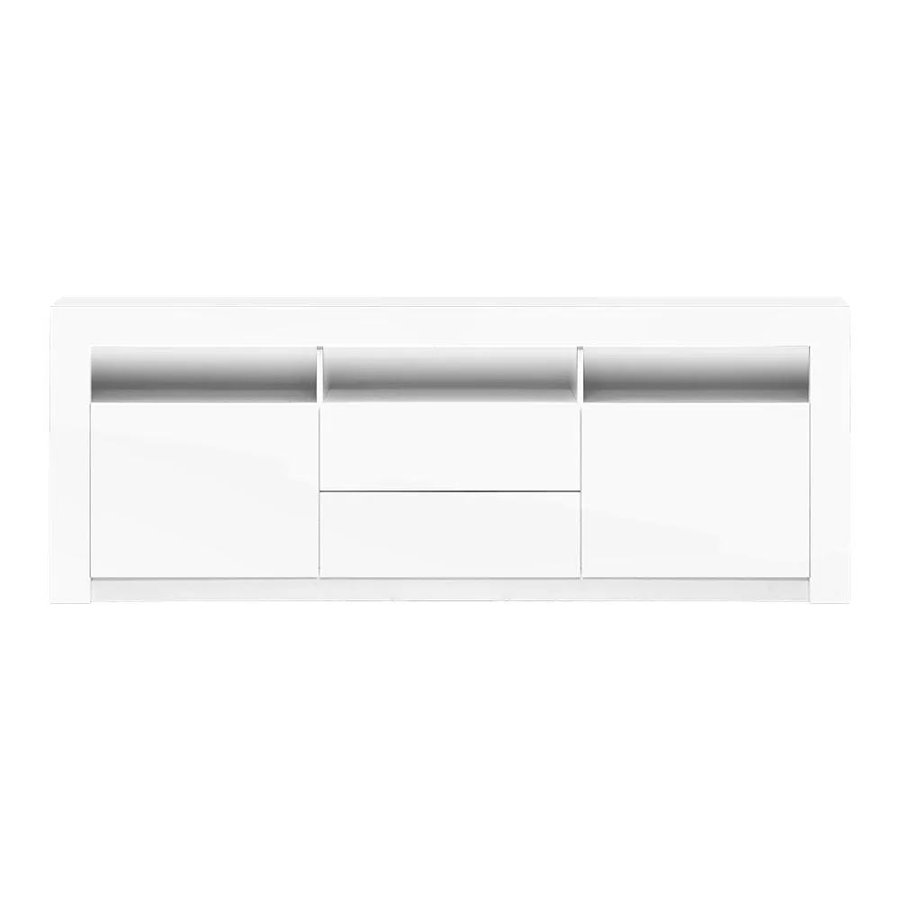 160cm White TV Cabinet / Entertainment Unit
