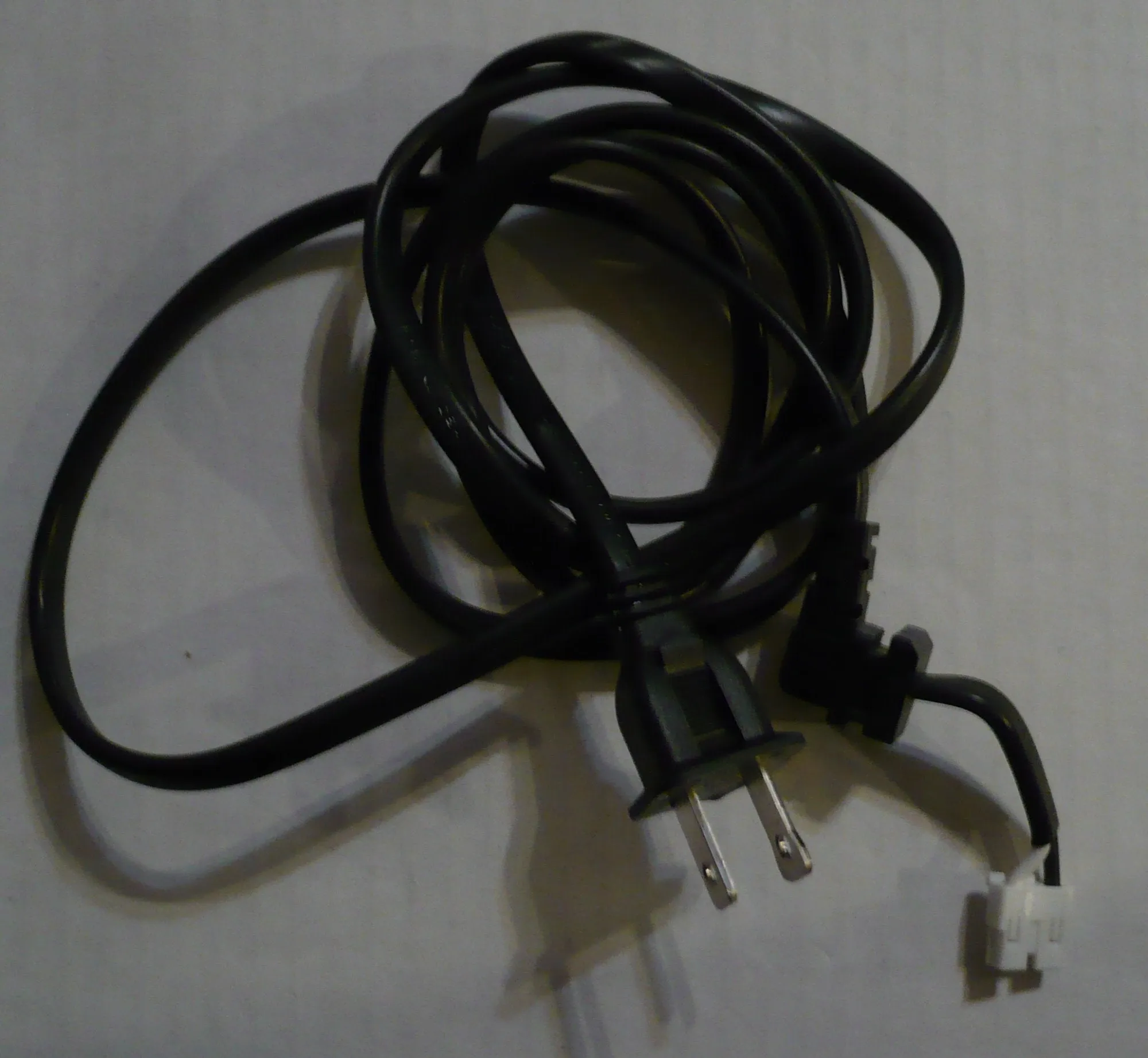 2 Prong 5 1/2 ft AC Power Cord for Sony TV power board