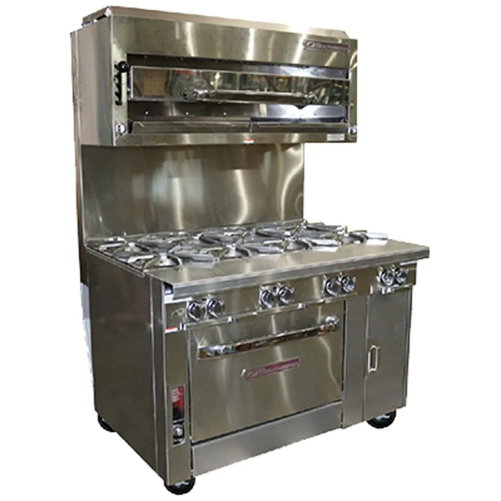 48" Sectional Range w/ Open Top Burners (Cabinet Base)