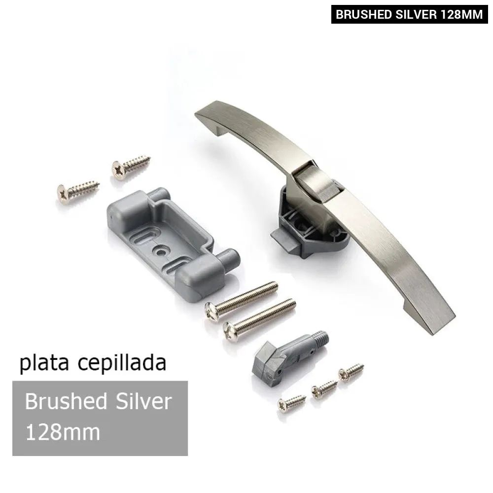 5 Piece Camper Car Push Lock with Handle for Rv Boat Home Cabinet and Drawer