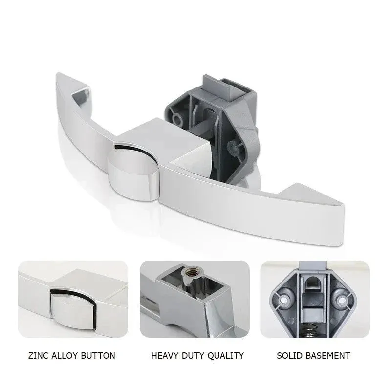 5 Piece Camper Car Push Lock with Handle for Rv Boat Home Cabinet and Drawer
