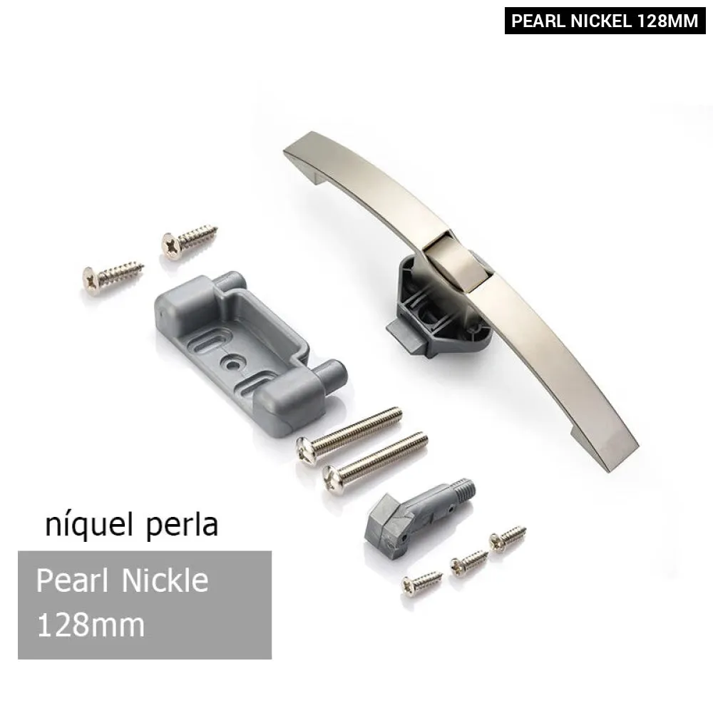 5 Piece Camper Car Push Lock with Handle for Rv Boat Home Cabinet and Drawer