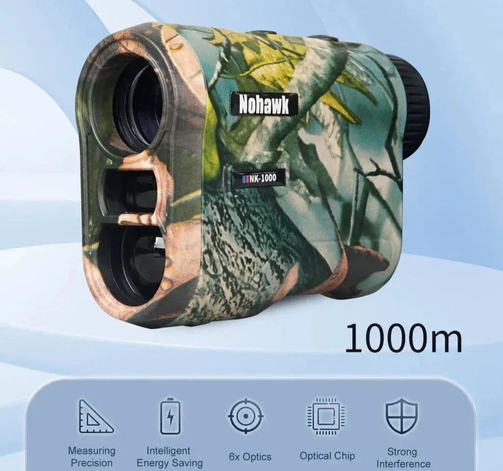 600m/1000m Laser Range Finder for Golf and Hunting