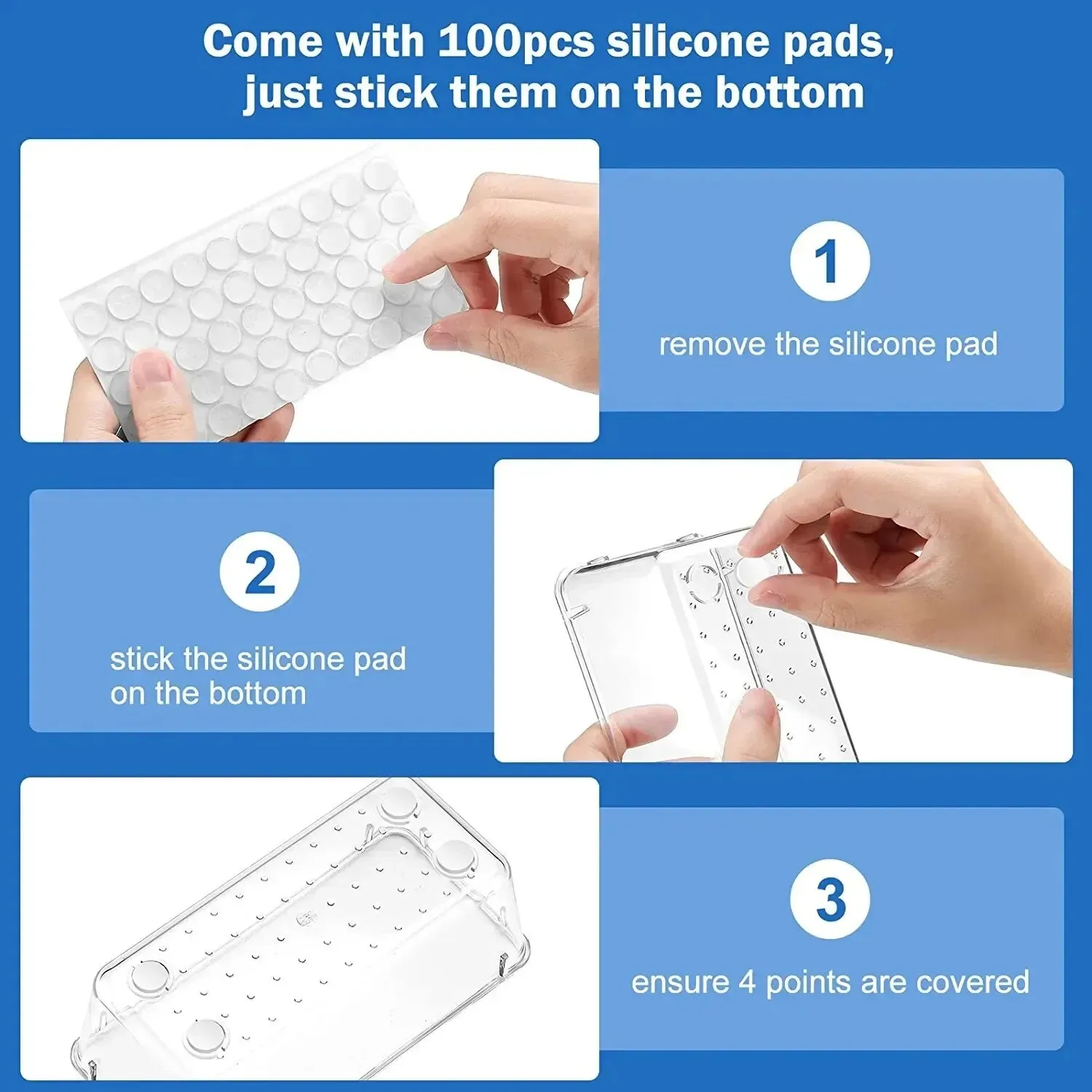 7 14 Pcs Clear Plastic Drawer Organizers Set for Desk Bedroom and Office Storage Ideal for Makeup Jewelry and Gadgets