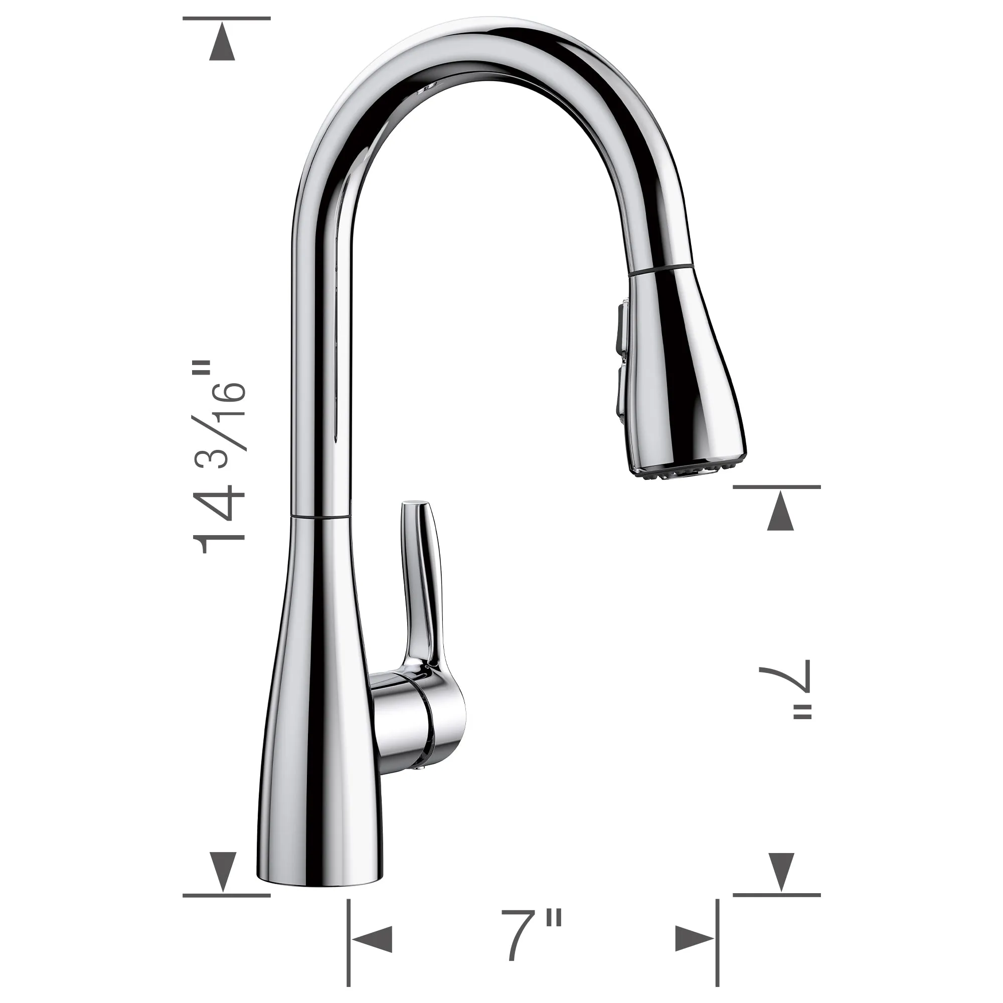 BLANCO Atura Pull-Down Bar Faucet