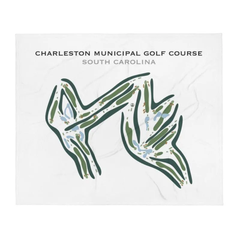 Charleston Municipal Golf Course, South Carolina - Printed Golf Courses