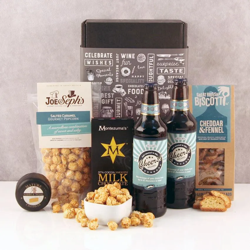 Cheers! Sweet Treats & Beer Hamper