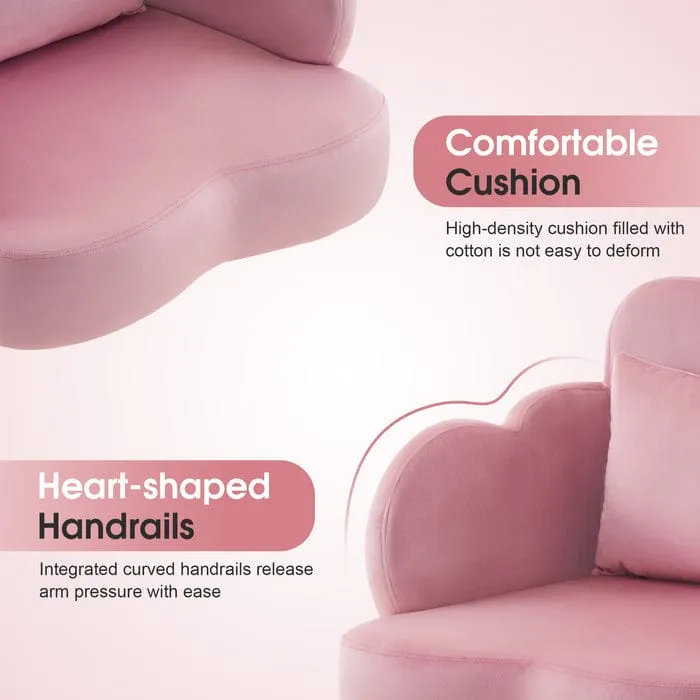 Cotton Candy Manicure Customer Chair