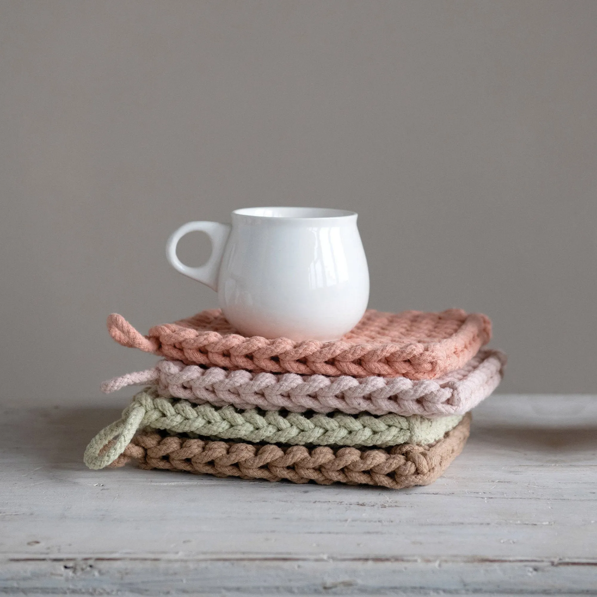 Cotton Crocheted Potholder