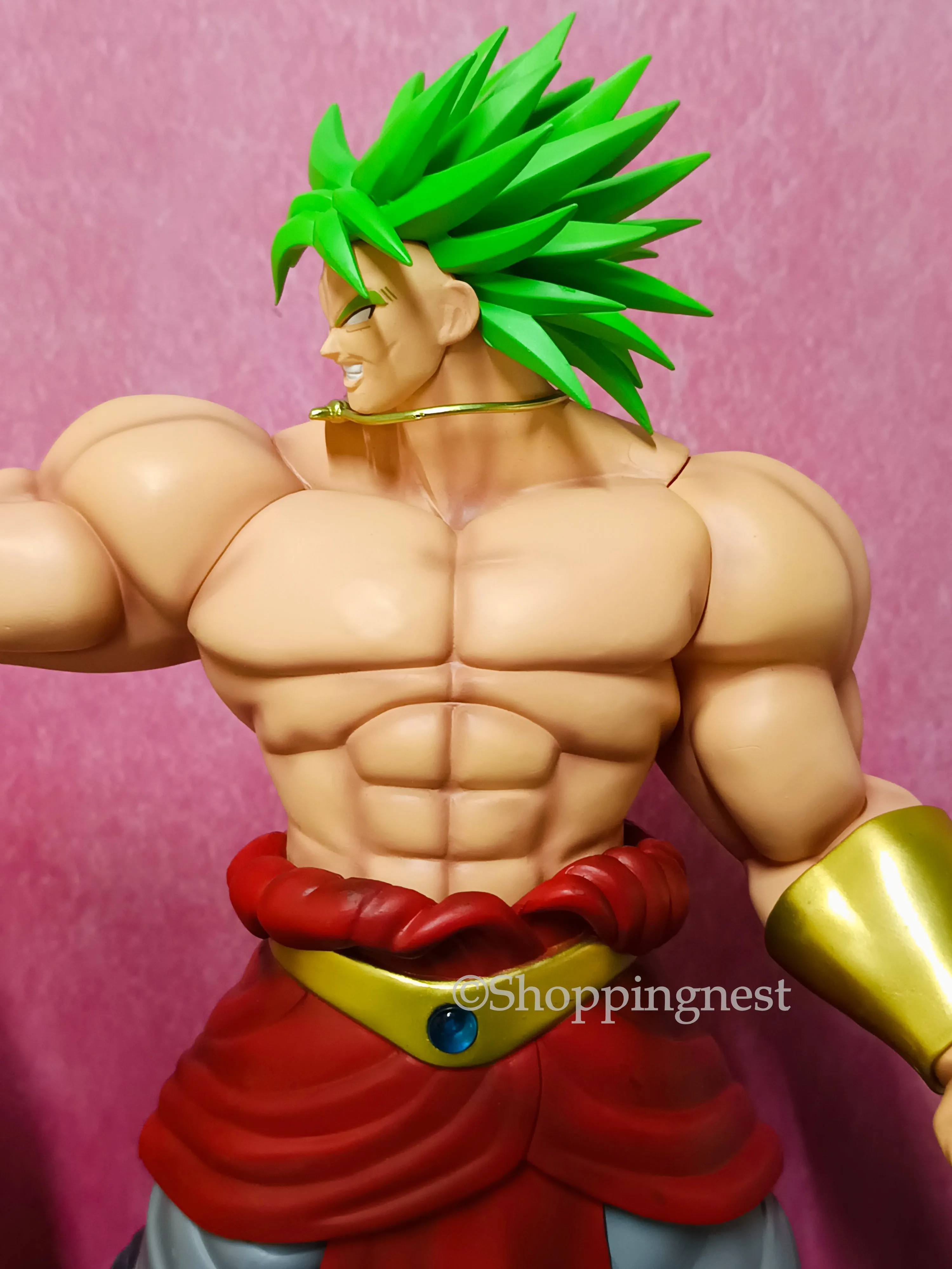 Dragon Ball Z Anime Action Figure Broly Vs Goku Super Saiyan Action Figure |38.5 CMS |