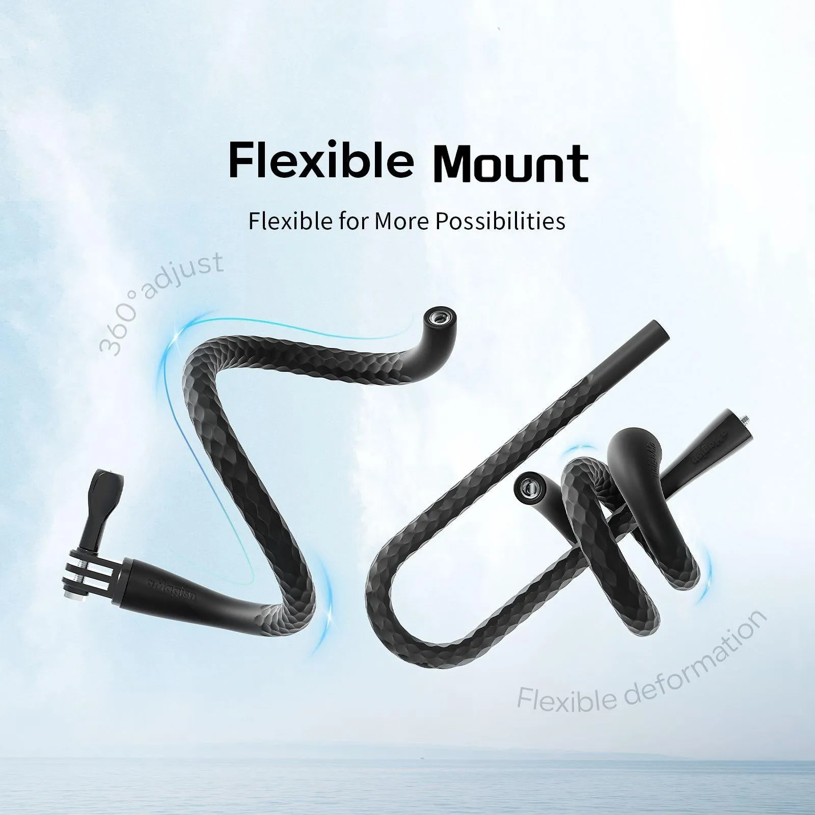 Flexible Octopus Stand for Sports Camera Vlogging - Cycling Accessory