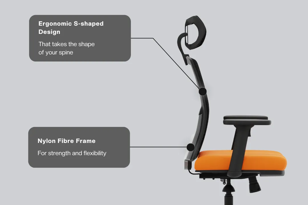 Green Soul Renewed Inspire High Back Mesh Office Chair