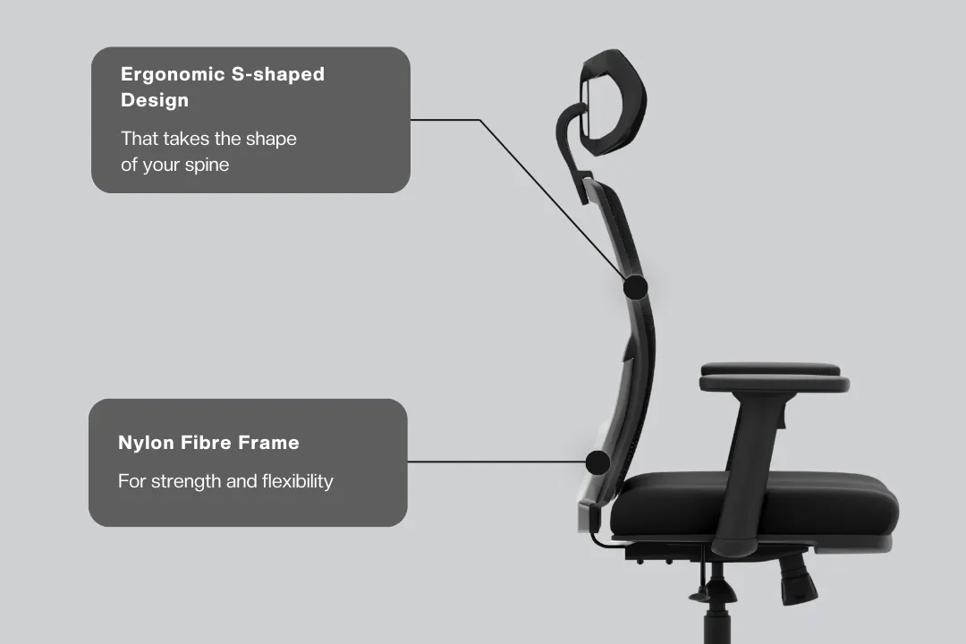 Green Soul Renewed Inspire High Back Mesh Office Chair