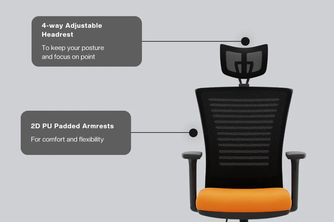 Green Soul Renewed Inspire High Back Mesh Office Chair