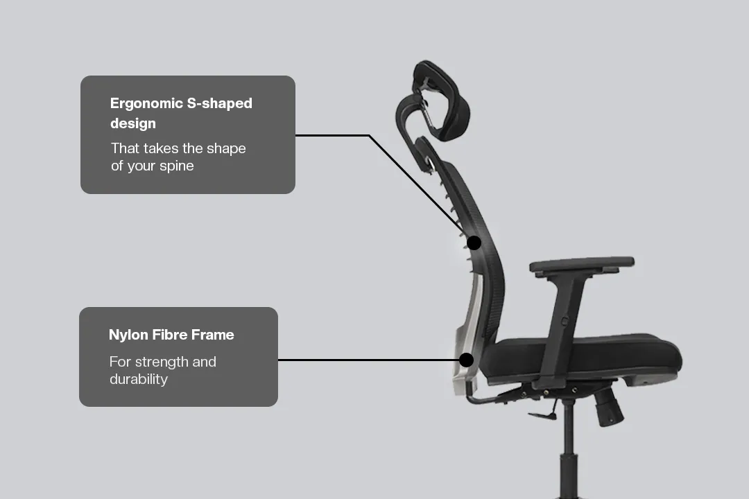 Green Soul Renewed Inspire High Back Mesh Office Chair
