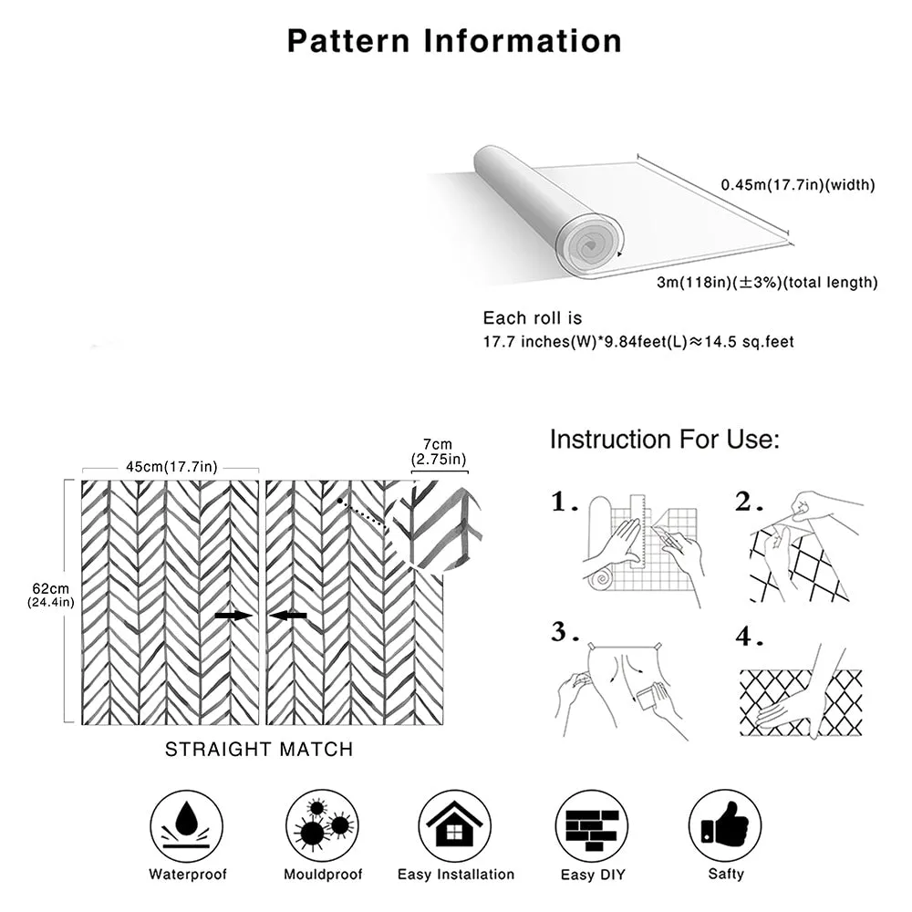 Herringbone Wallpaper