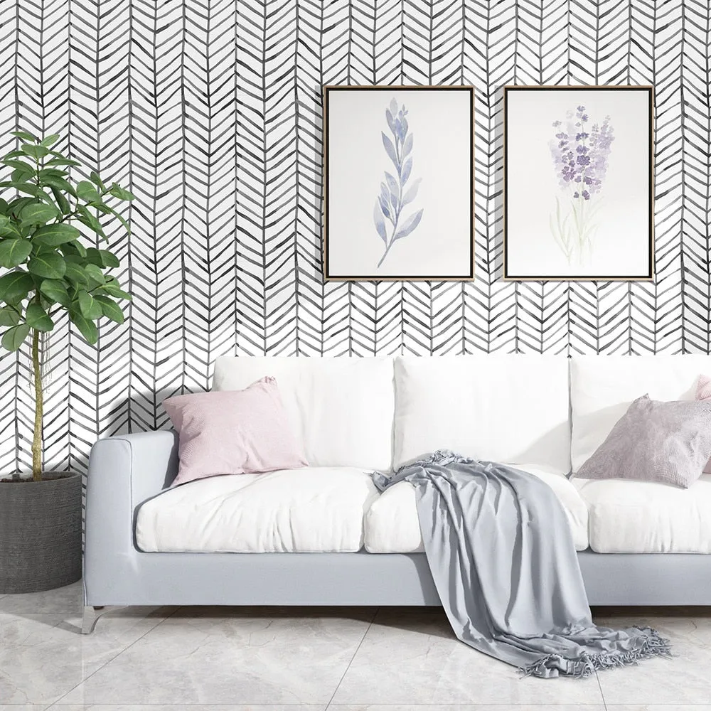 Herringbone Wallpaper