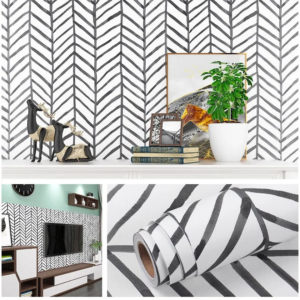 Herringbone Wallpaper