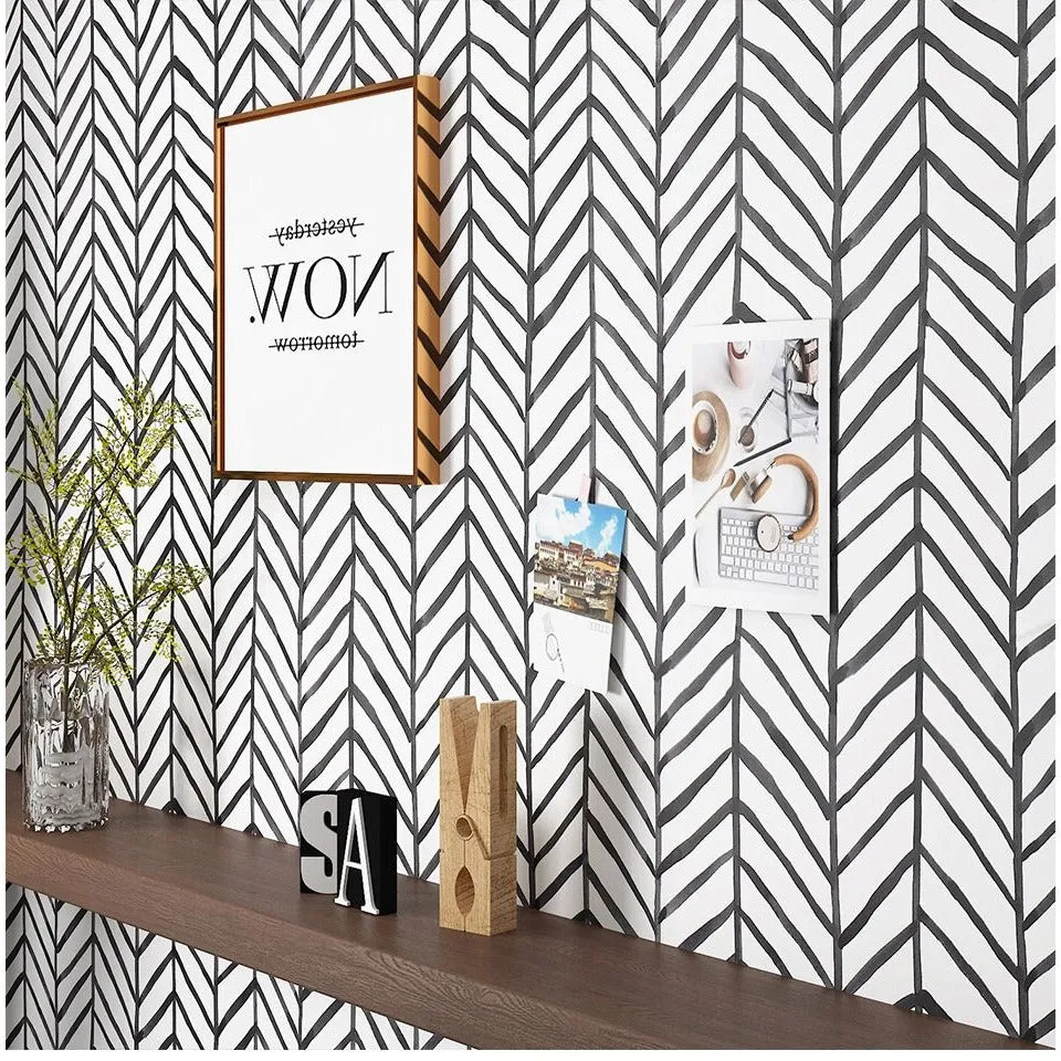 Herringbone Wallpaper