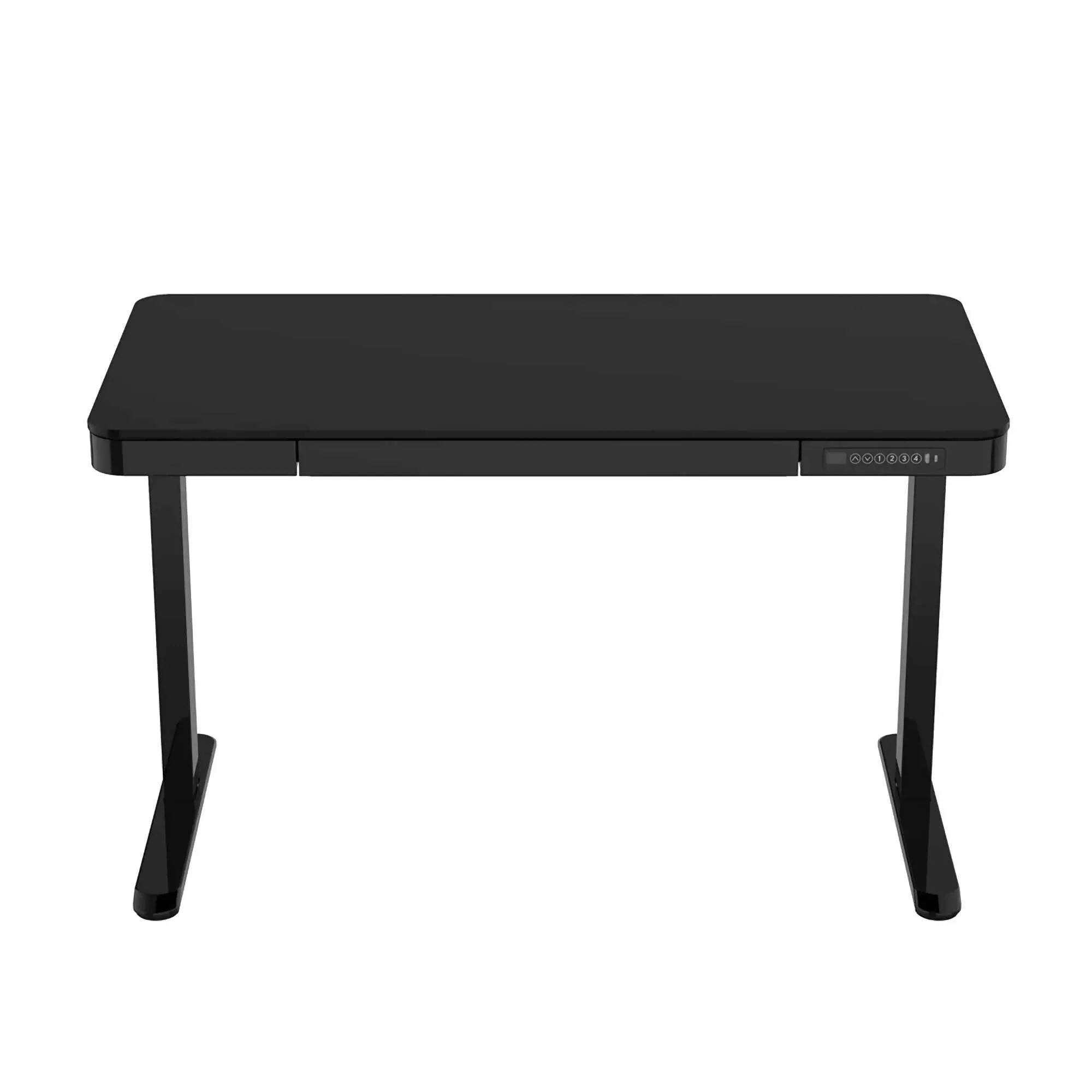 Liftek electric height adjustable desk, black