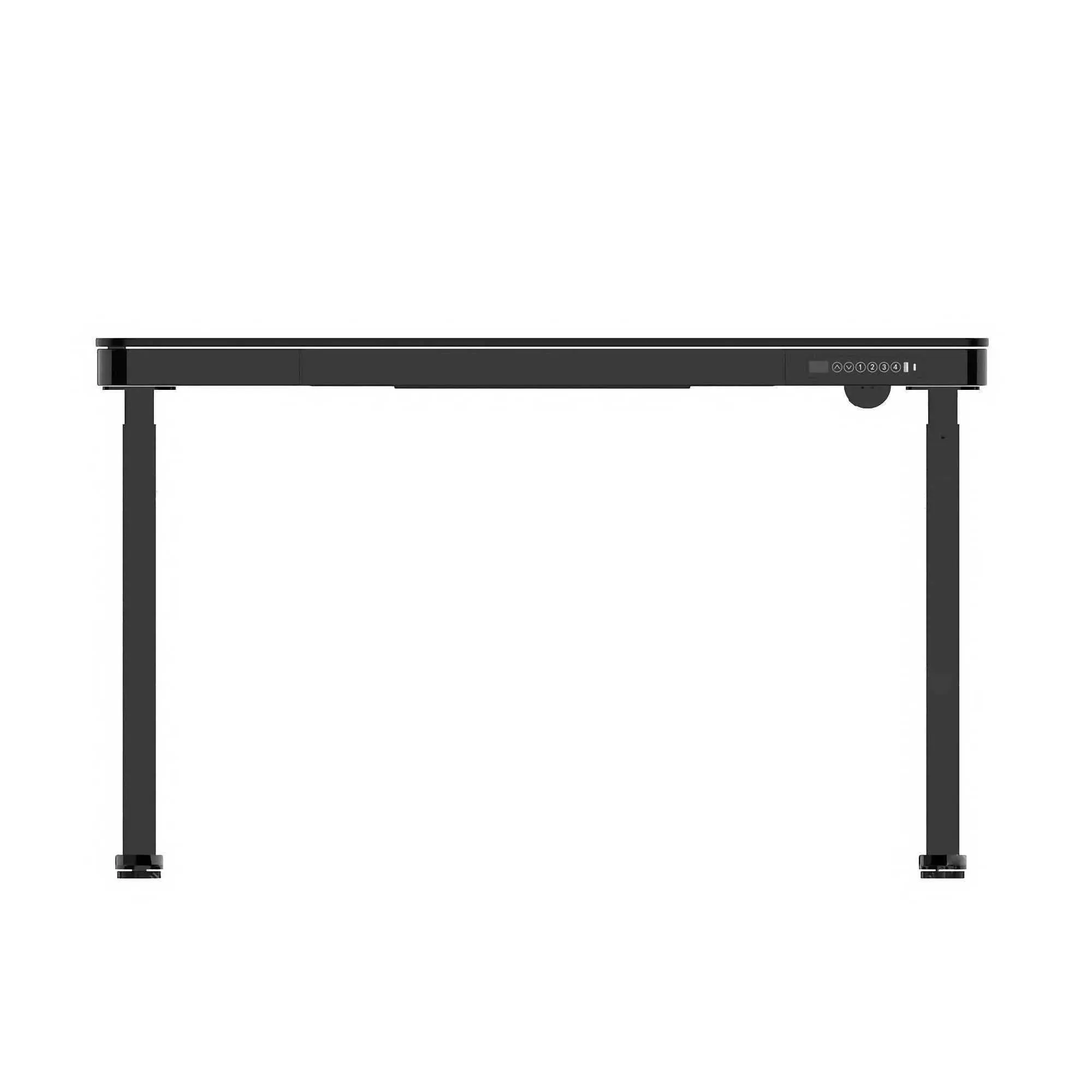 Liftek electric height adjustable desk, black