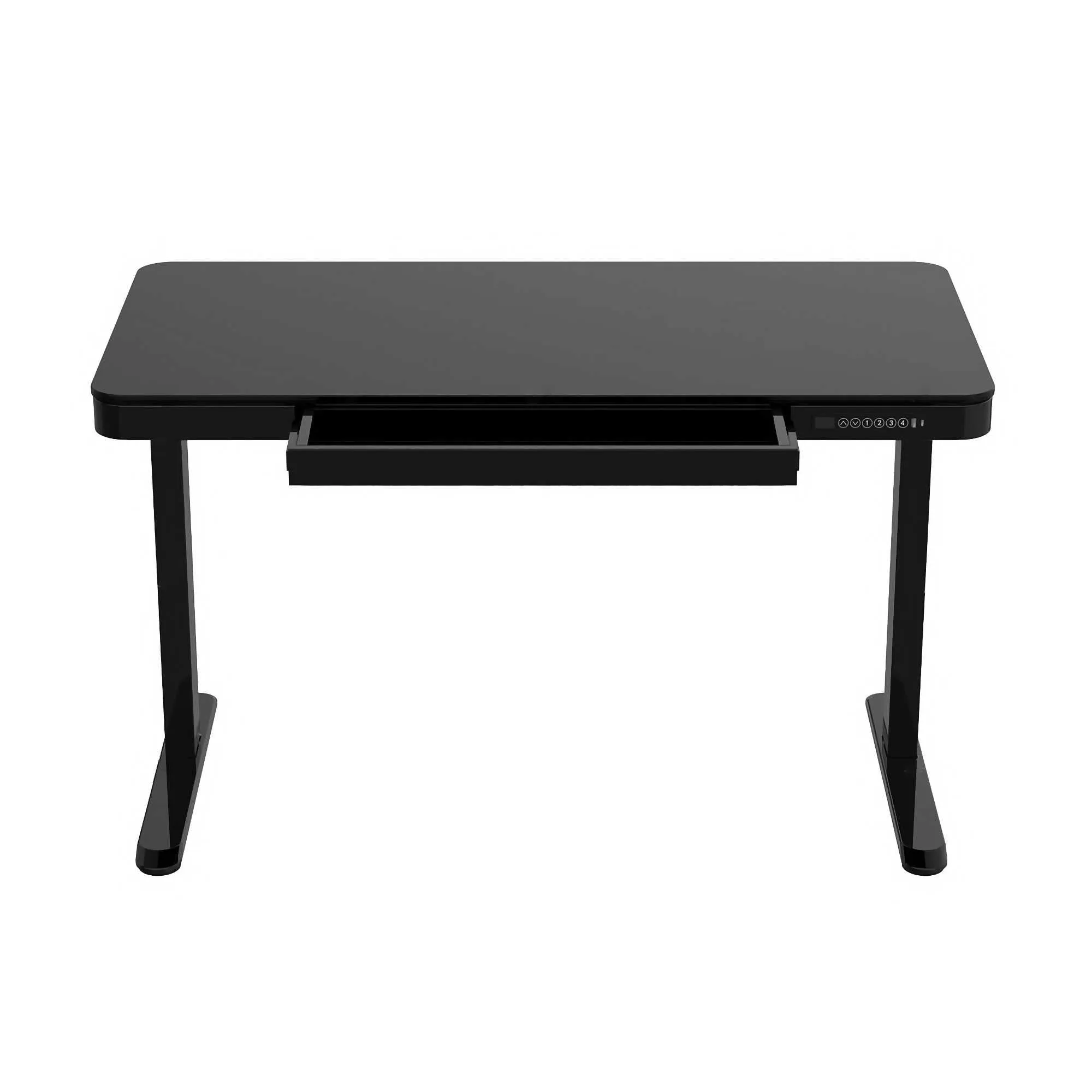 Liftek electric height adjustable desk, black