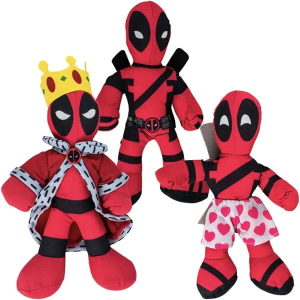 Marvel's Deadpool 9" Standing Plush Doll Toy (1pc) Assorted Styles