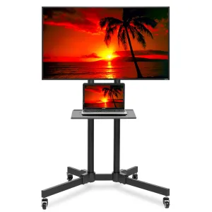 Mobile Stand with Wheels for 32-65" TV by Mount Factory