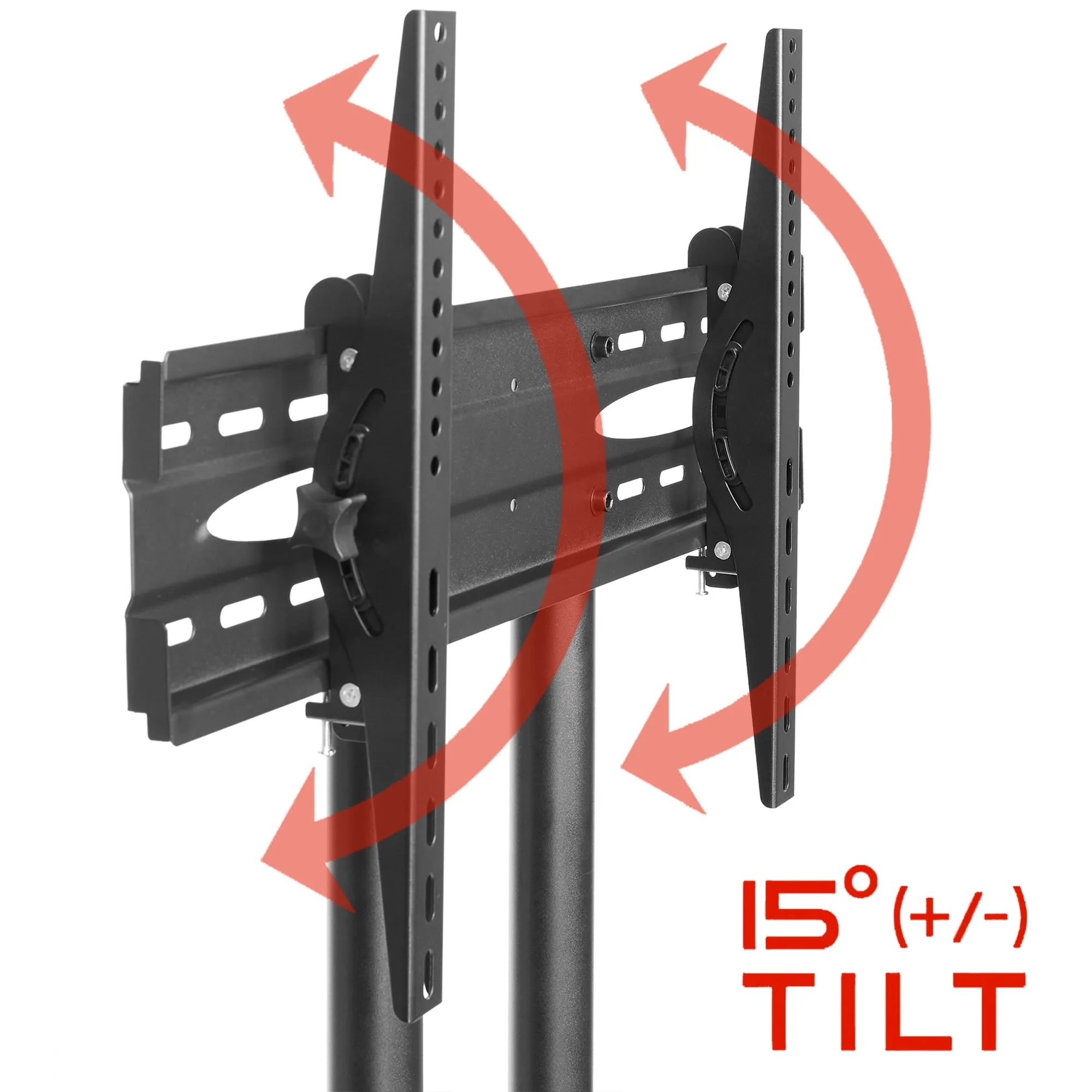 Mobile Stand with Wheels for 32-65" TV by Mount Factory