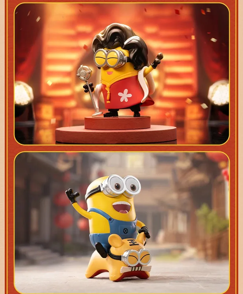 POP MART Minions Reiseberichte von China Series Blind Box | Cute Anime Collectible Figures