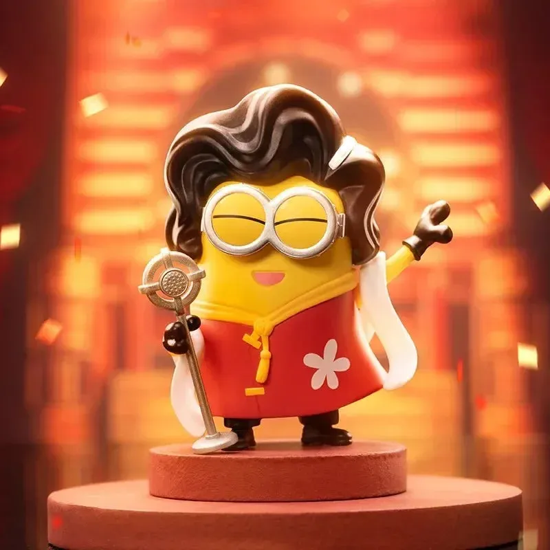 POP MART Minions Reiseberichte von China Series Blind Box | Cute Anime Collectible Figures
