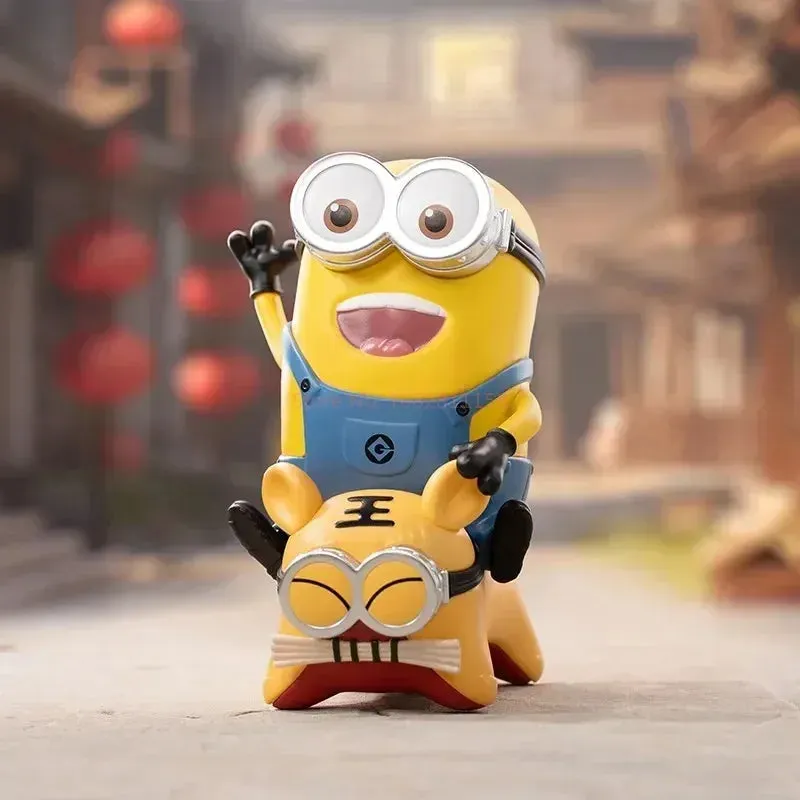 POP MART Minions Reiseberichte von China Series Blind Box | Cute Anime Collectible Figures