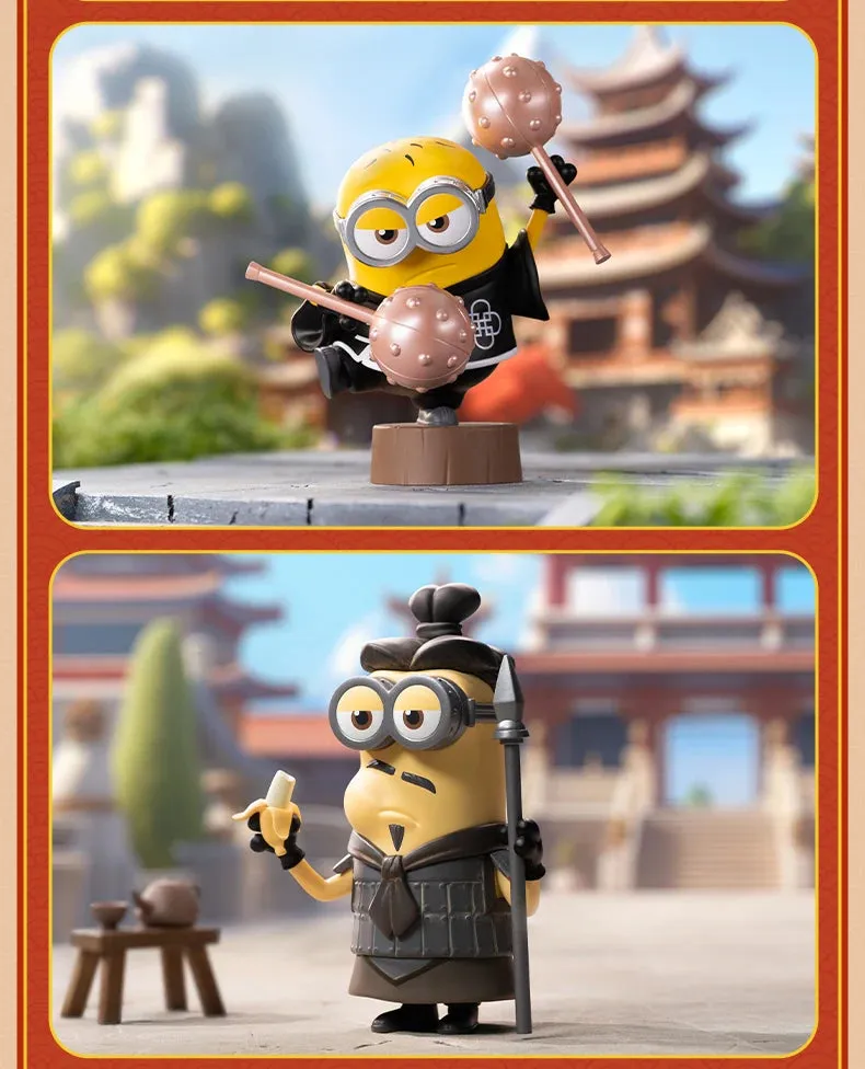 POP MART Minions Reiseberichte von China Series Blind Box | Cute Anime Collectible Figures