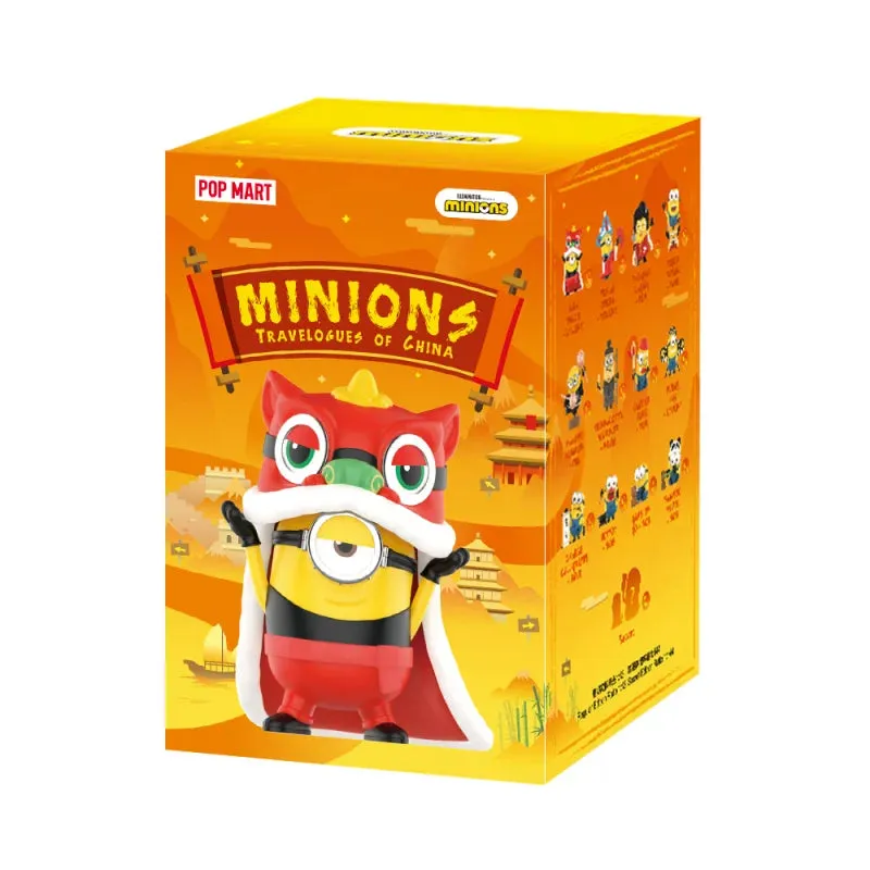 POP MART Minions Reiseberichte von China Series Blind Box | Cute Anime Collectible Figures