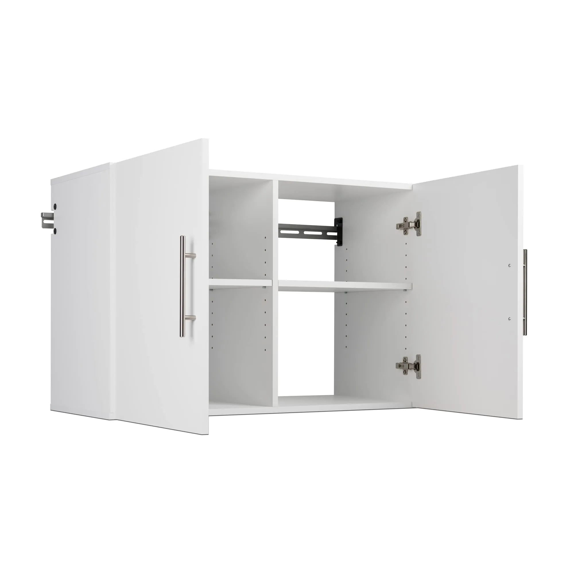 Prepac HangUps Upper Storage Cabinet - Elegant and Spacious Wall Cabinets to Maximize Your Storage, 36" Size, Classic White Finish