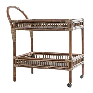 Seville Rattan & Bamboo Tea Cart