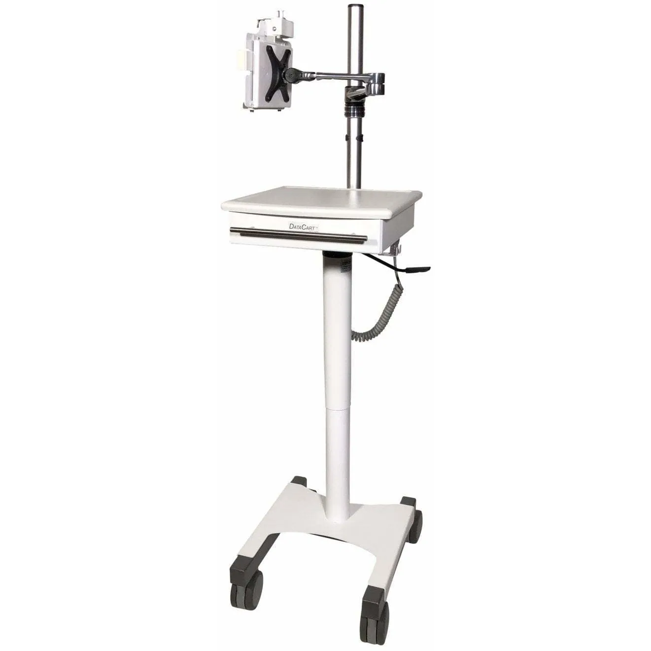 SFF Cart with Articulating Arm and Tablet Mount