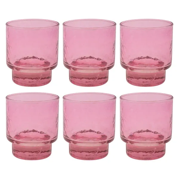 Stacking Glasses - 4 Colors