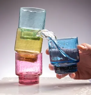 Stacking Glasses - 4 Colors
