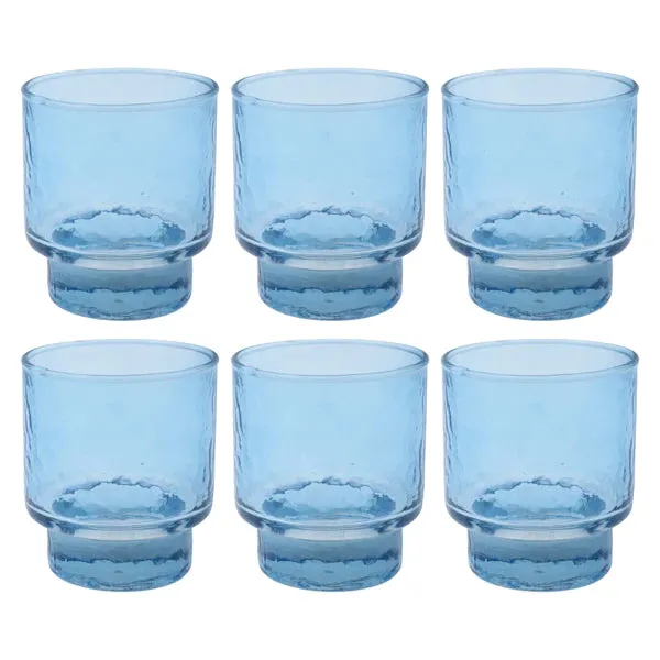 Stacking Glasses - 4 Colors