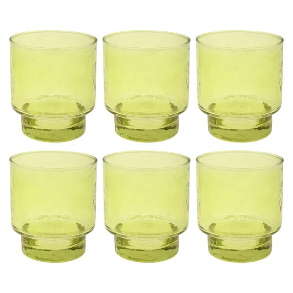 Stacking Glasses - 4 Colors