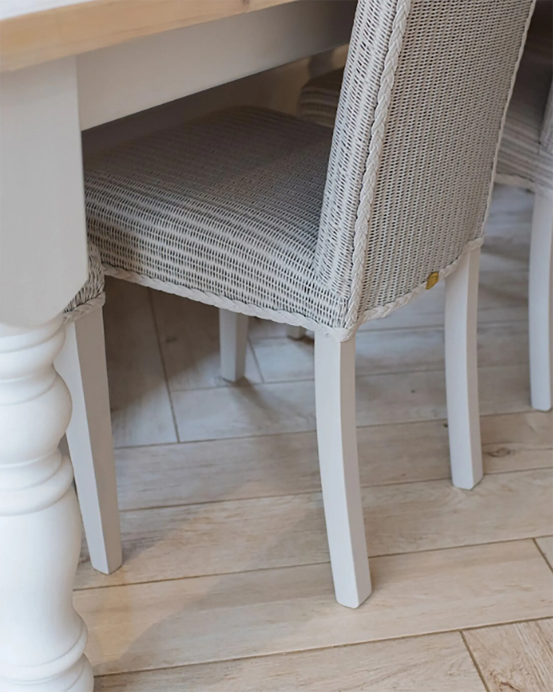 Suffolk Lloyd Loom Dining Set with Bench