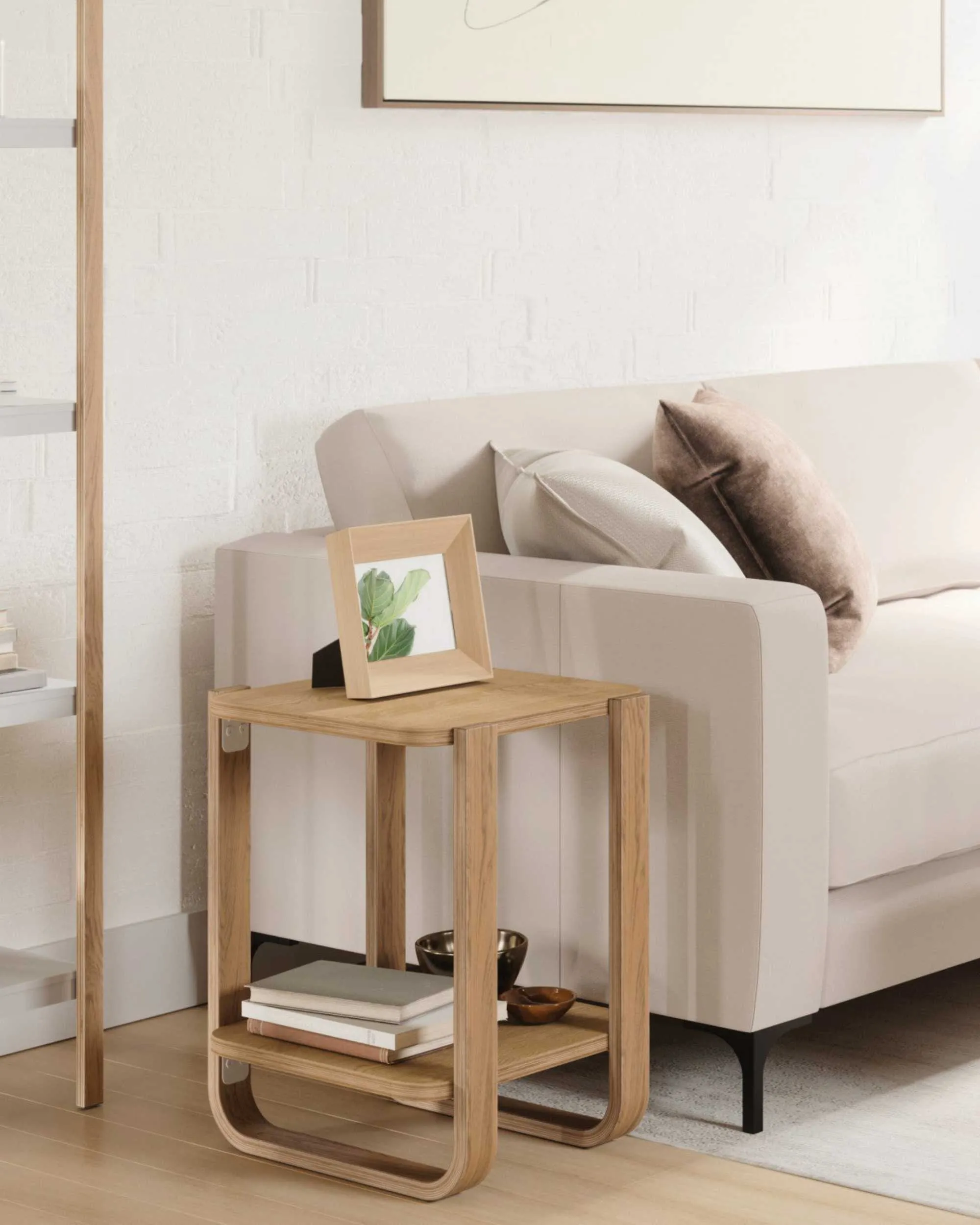 Umbra Bellwood Side Table, Natural