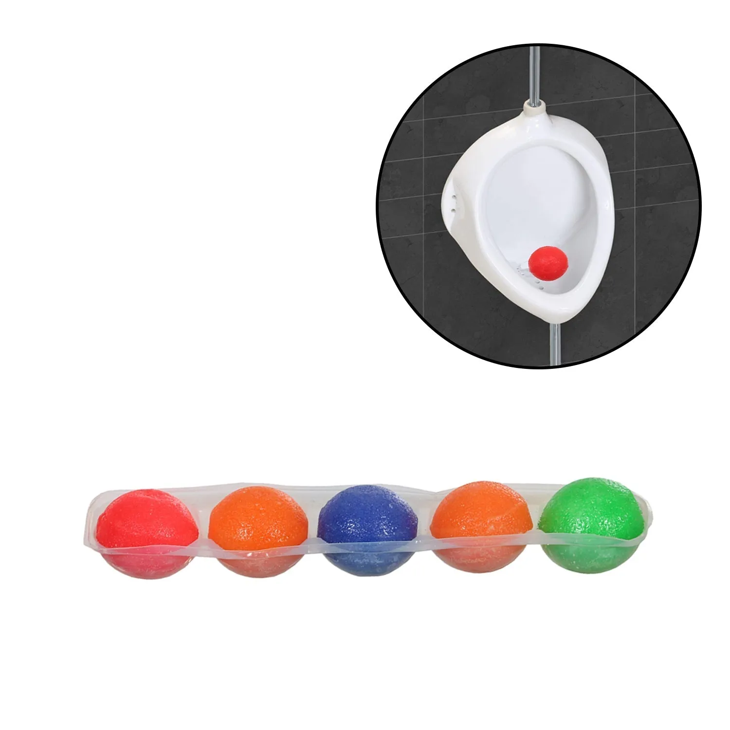 Urinal Balls | Sani Balls | Bathroom Freshener Fragrance Blocks, Air Freshener for Bathroom, Toilet, Shoe Rack, etc. Long-Lasting Fragrance (5 Pcs Set)